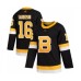 Men Boston Bruins #16 Derek Sanderson Authentic Black Alternate Hockey Stitched Jersey