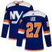 Men Adidas New York Islanders #27 Anders Lee Premier Blue Alternate NHL Jersey