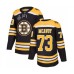 Men Boston Bruins #73 Charlie McAvoy Authentic Black Home 2019 Stanley Cup Final Bound Hockey Jersey