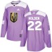 Men Adidas Vegas Golden Knights #22 Nick Holden Authentic Purple Fights Cancer Practice NHL Jersey