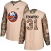 Men Adidas New York Islanders #31 Dustin Tokarski Authentic Camo Veterans Day Practice NHL Jersey