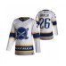 Men Buffalo Sabres #26 Rasmus Dahlin White 2020-21 Reverse Retro Alternate Hockey Stitched Jersey