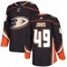 Men Adidas Anaheim Ducks #49 Max Jones Premier Black Home NHL Jersey