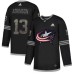 Men Adidas Columbus Blue Jackets #13 Cam Atkinson Black Authentic Classic Stitched NHL Jersey