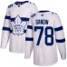 Men Adidas Toronto Maple Leafs #78 Rasmus Sandin Authentic White 2018 Stadium Series NHL Jersey