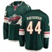 Men Minnesota Wild #44 Matt Bartkowski Authentic Green Home Fanatics Branded Breakaway NHL Jersey