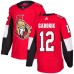 Men Adidas Ottawa Senators #12 Marian Gaborik Authentic Red Home NHL Jersey