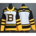 Men Adidas Boston Bruins Blank White Authentic 2019 Winter Classic Stitched NHL Jersey