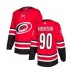 Men Carolina Hurricanes #90 Pyotr Kochetkov Authentic Red Home Hockey Stitched Jersey