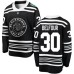 Men Chicago Blackhawks #30 ED Belfour Black 2019 Winter Classic Fanatics Branded Breakaway NHL Jersey