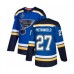 Men St. Louis Blues #27 Alex Pietrangelo Premier Royal Blue Home 2019 Stanley Cup Final Bound Hockey Jersey