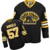 Men Reebok Boston Bruins #57 Tommy Wingels Authentic Black Third NHL Jersey