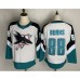 Men San Jose Sharks #88 Brent Burns Authentic White Away Stitched Jersey