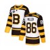 Men Boston Bruins #86 Kevan Miller Authentic White Winter Classic 2019 Stanley Cup Final Bound Hockey Jersey