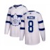 Men Toronto Maple Leafs #8 Jake Muzzin Authentic White 2018 Stadium Series Hockey Stitched Jersey