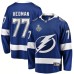 Men Tampa Bay Lightning #77 Victor Hedman Fanatics Branded Blue 2020 Stanley Cup Final Bound Home Player Breakaway Stitched Jersey