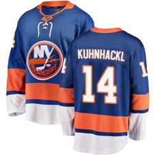 Men New York Islanders #14 Tom Kuhnhackl Fanatics Branded Royal Blue Home Breakaway NHL Jersey