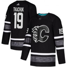 Men Adidas Calgary Flames #19 Matthew Tkachuk Black 2019 All-Star Game Parley Authentic Stitched NHL Jersey