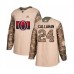 Men Ottawa Senators #24 Ryan Callahan Authentic Camo Veterans Day Practice Hockey Stitched Jersey