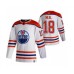 Men Edmonton Oilers #18 James Neal White 2020-21 Reverse Retro Alternate Hockey Stitched Jersey