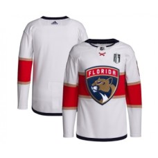 Men Florida Panthers Blank White 2023 Stanley Cup Final Stitched Jersey