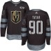 Men Adidas Vegas Golden Knights #90 Tomas Tatar Authentic Black 1917-2017 100th Anniversary NHL Jersey