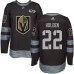 Men Adidas Vegas Golden Knights #22 Nick Holden Authentic Black 1917-2017 100th Anniversary NHL Jersey