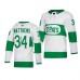 Men Adidas Toronto Maple Leafs #34 Auston Matthews adidas White 2019 St. Patrick s Day Authentic Player Stitched NHL Jersey