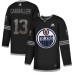 Men Adidas Edmonton Oilers #13 Michael Cammalleri Black Authentic Classic Stitched NHL Jersey