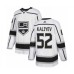 Men Los Angeles Kings #52 Arthur Kaliyev Authentic White Away Hockey Stitched Jersey