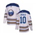 Men Buffalo Sabres #10 Henri Jokiharju Authentic White 2018 Winter Classic Hockey Stitched Jersey