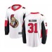 Men Ottawa Senators #31 Anders Nilsson Fanatics Branded White Away Breakaway Hockey Stitched Jersey